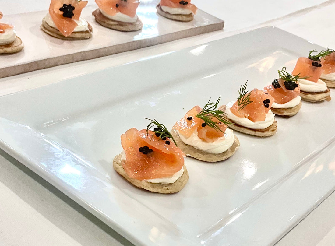 The Italian Banquet Company cooking on site in Scotland